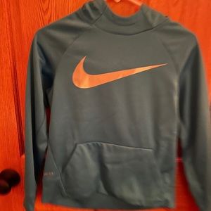 Blue youth nike hoodie
